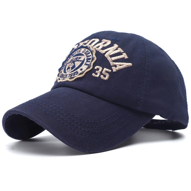 Yiran bag Nieuwe Californi&euml; Geborduurde Baseballpet Snapback Pet Gorra Beisbol Man Verstelbaar Zwart Papa Petten Voor Mannen Vrouwen Gorras Adjustable