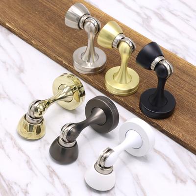Custom Magnetic Doorstop Mounting In Wall or Floor Door Stop Decorative Zinc Alloy Door Stopper
