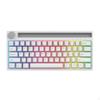 0% Mechanische Tastatur 6 RGB-Beleuchtungseffekte Desktop-Gaming-Tastatur für Windows 400mAh Akku