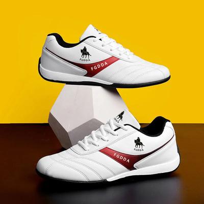 Leren Heren Sneakers Casual Schoenen voor Heren Ademende Heren Sportschoenen Antislip Heren Platte Rijschoenen Zapatillas De Hombre
