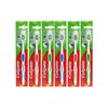Colgate 6 Stück Erwachsenen-Zahnbürsten für empfindliches Zahnfleisch/Zähne, Manuelle Mundhygiene, Heimgebrauch, Zufällige Farben
