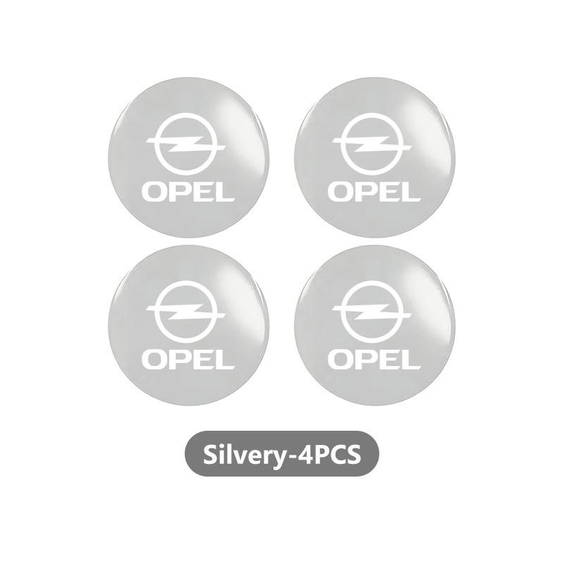 56mm Car Wheel Center Hub Cap Emblem Sticker Decoration For Opel Corsa Mokka Astra Cascada Adam Insignia Meriva Vectra