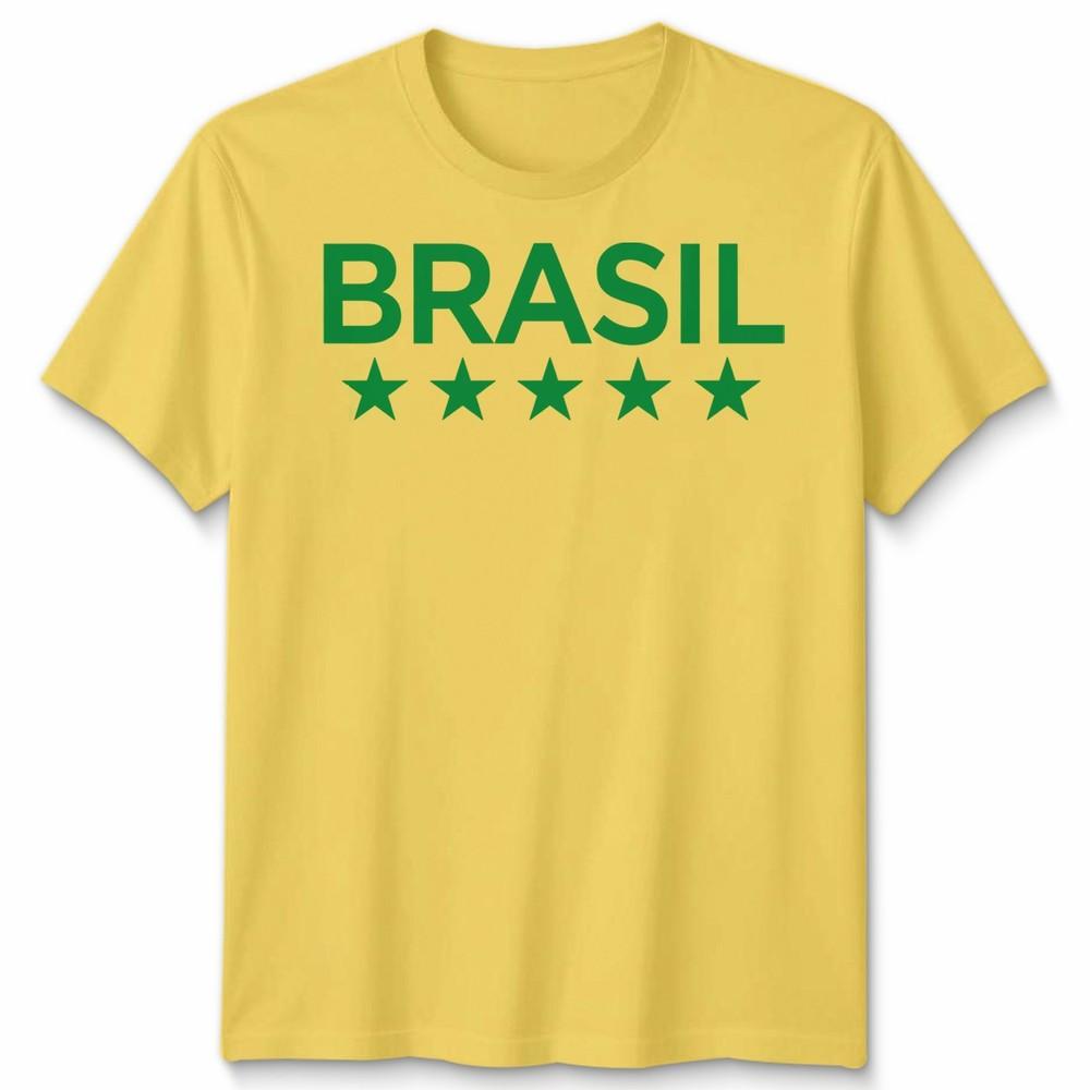 Brazil 1960s Unisex T Shirt Football Retro Stars Brazilian Unisexs Unisexs Tee