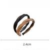 Solid Fabric Wrap Headband for Women Girls Sweet Elegant Headband Simple Hair Hoop Head Band Hair Ornament Fashion Accessories