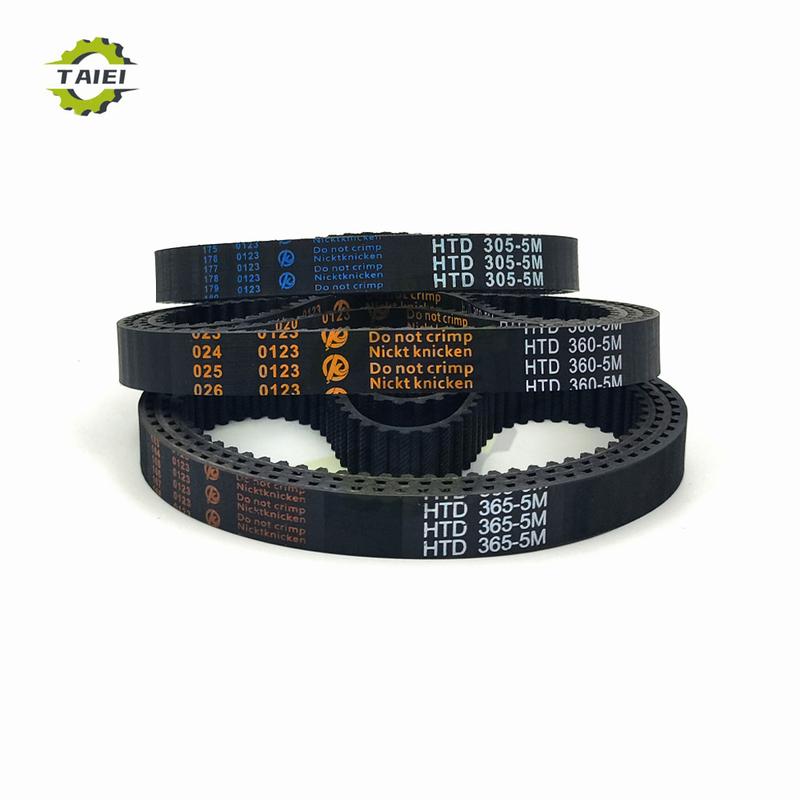 HTD 5M Rubber Synchronous Belt Length 725 730 735 740 745 750 755 760 765 770 775 780 785 790mm Width 10-30mm Drive Timing Belt