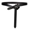 Belt Women's Decoration with Dress Korean Fashion Pillow Cover Versatile Black Shirt Knotted Belt