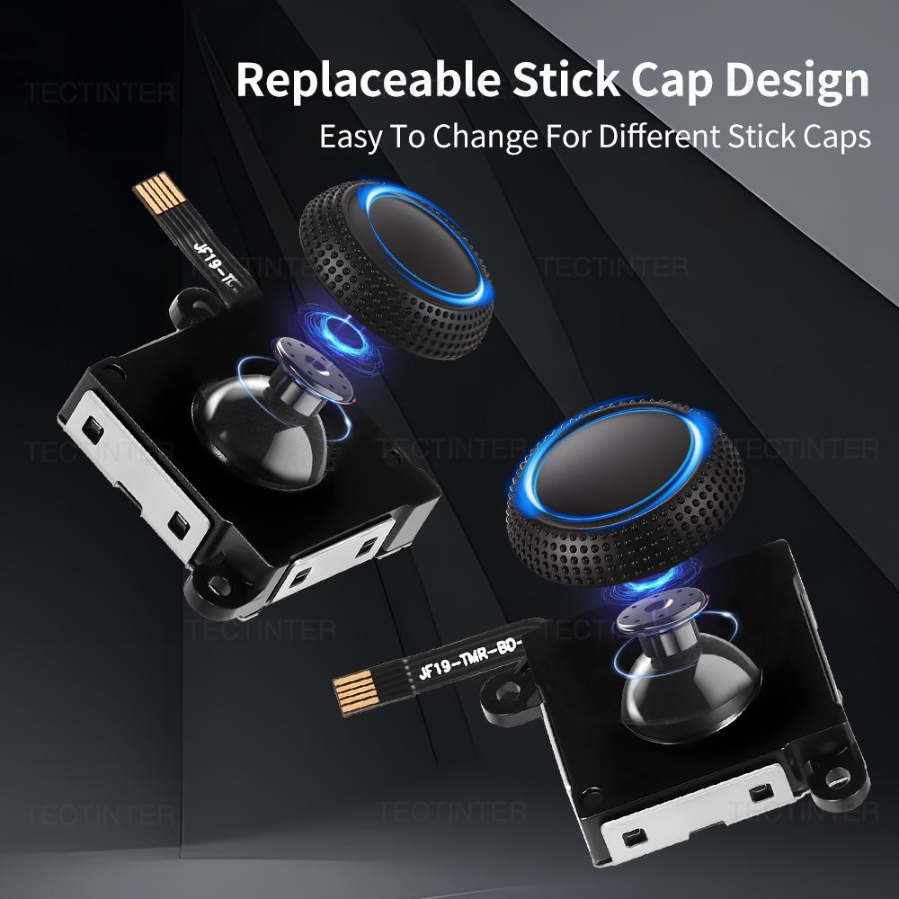 Hall-Effekt-Joystick für Nintendo Switch/Lite/OLED Controller Daumenstick 3D Analog Reparaturteile Ersatzzubehör