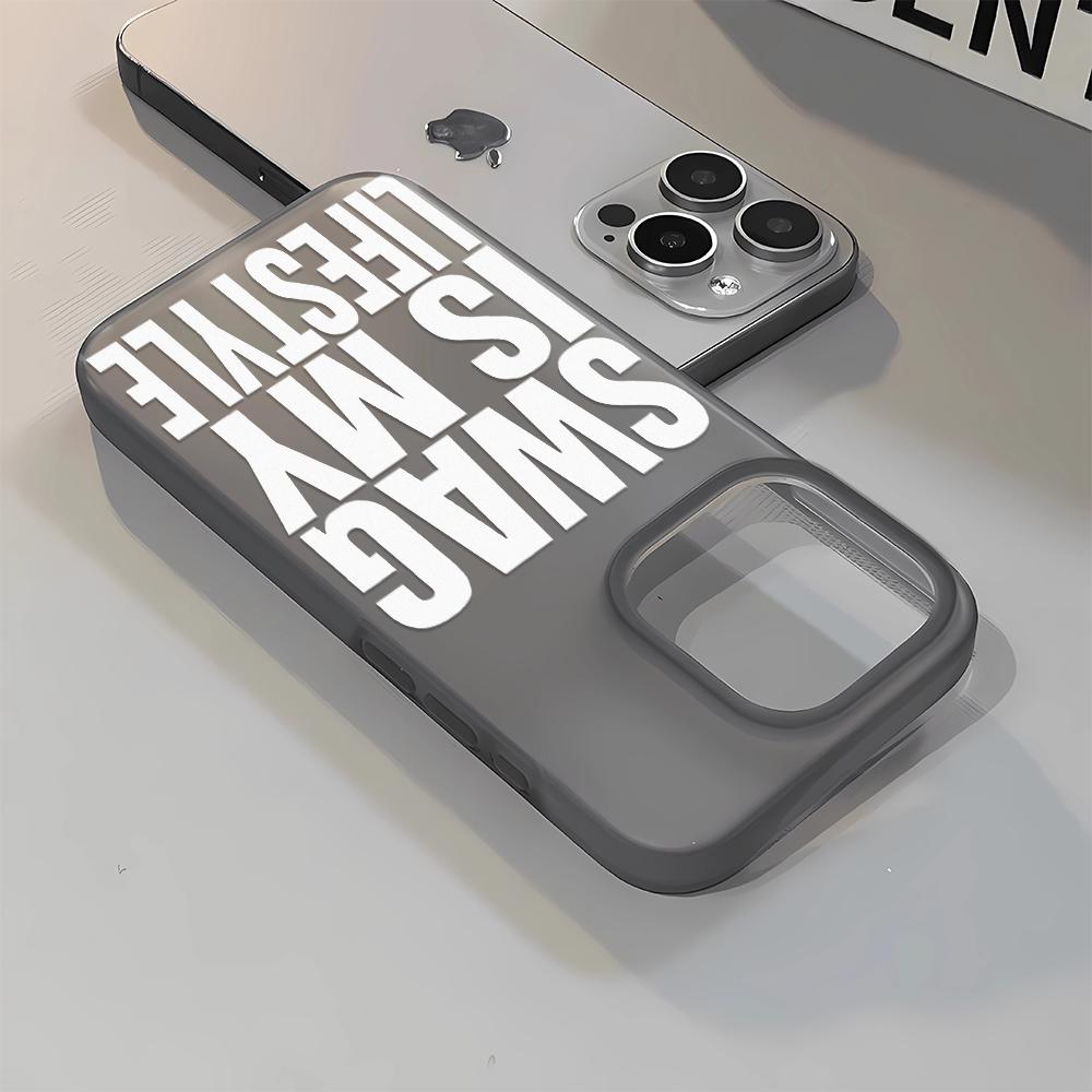 SWAG is My Lifesytle Phone Case For IPhone 17 Case IPhone 16 Pro Max 11 15 14 12 Pro Max 7 8 Plus Air Silicone Soft Cover