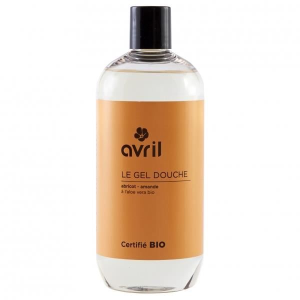 Gel Douche - AVRIL - Douceur d'Abricot - 500ml - Vegan - Certifié Bio