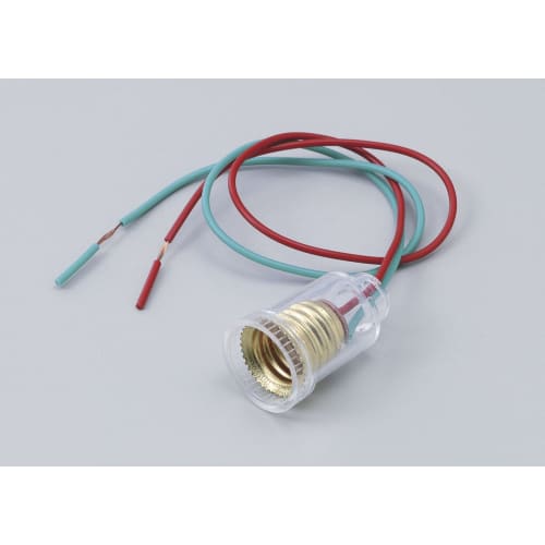 ELPA Small Base Lead Wire Light Bulb Socket Wiring E10 PP-04NH