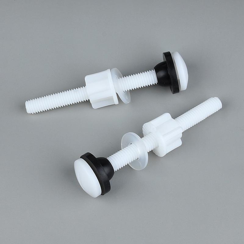 Șuruburi de Reparare a Balamalelor Scaunului de Toaletă din Plastic + Șuruburi de Fixare + Kit de Șaibe Pentru Accesorii de Baie Acasă Sigiliu Vas Toaletă