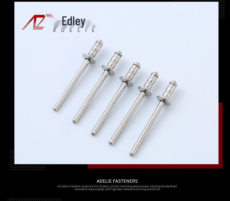 Double-Leg Stainless Steel and Aluminum Multi-Leg Pop Rivets