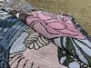Jacquard Woven Throw Blanket Kids Adult Little Mermaid Blanket Rugs With Tassel