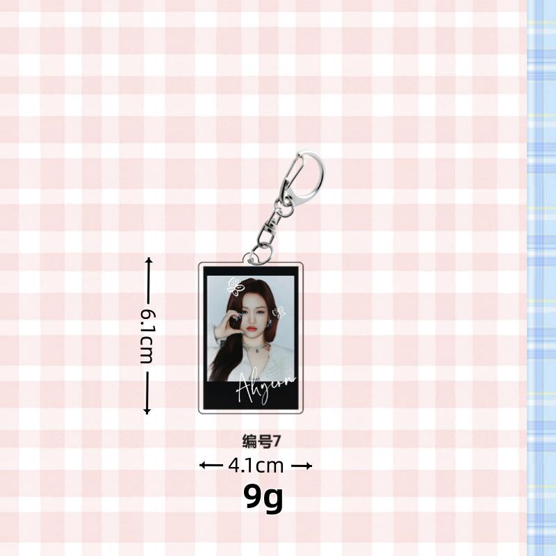 BABYMONSTER Peripheral RAMI Lee Charin AHYEON Kawai Ruka ASA Pendant Keychain 1001