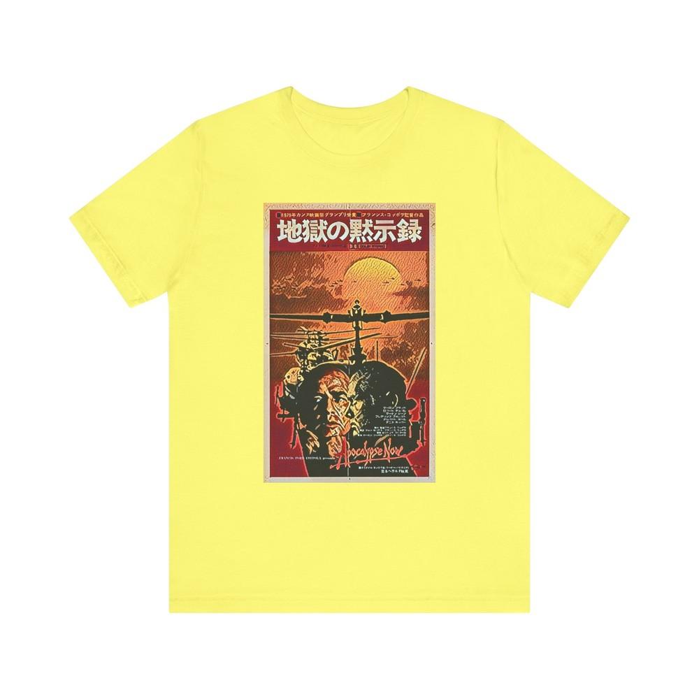 

Apocalypse Now Shirt Movie Graphic Print Chirashi Unisex Jersey Short Sleeve Tee 2XL