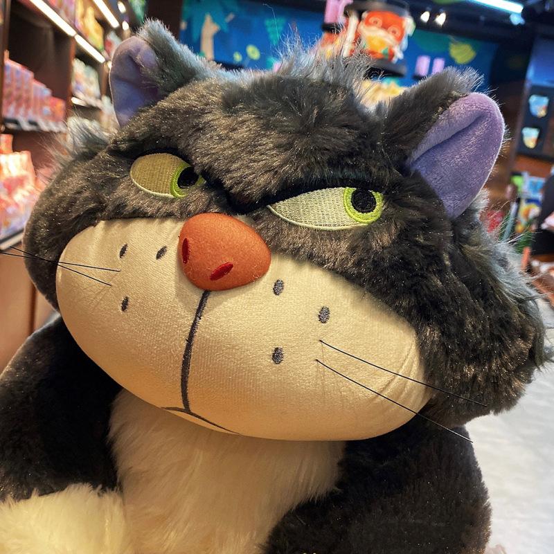 Lucifer Cat Doll Cinderella Villain Cat Plush Toy Birthday Gift