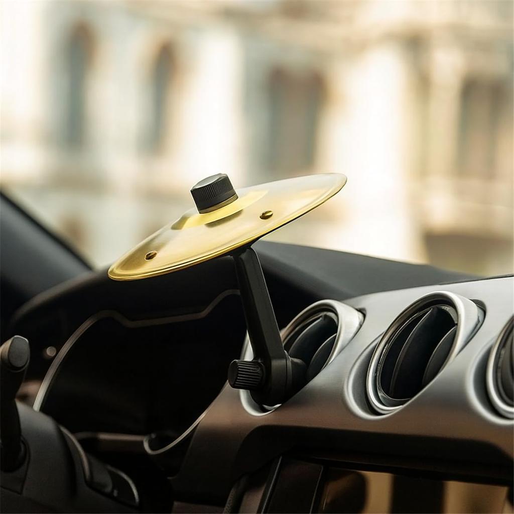 Car Air Vent Installation Sturdy Cymbal Decoration for Music Lovers