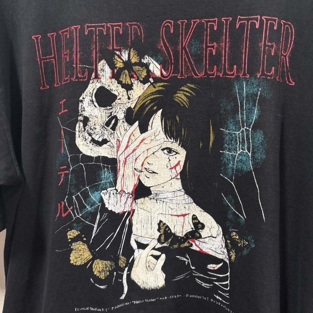 

Ethereal Helter Skelter 90s Retro style Black Short Sleeve T shirt vtg NH24041 Unisex T-Shirt XXL