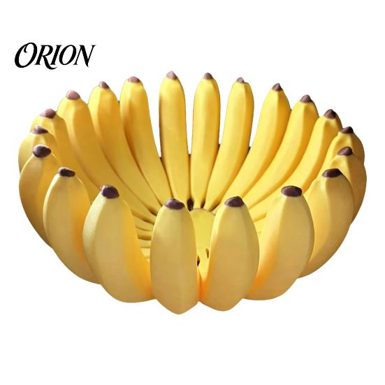 Decorative Storage Tray 3D Printed Banana-Shaped Tray, Banana Fruit Bowl Holder, Modern for Kitchen Countertop Decor Kitchen, Dining Table & Entryway,