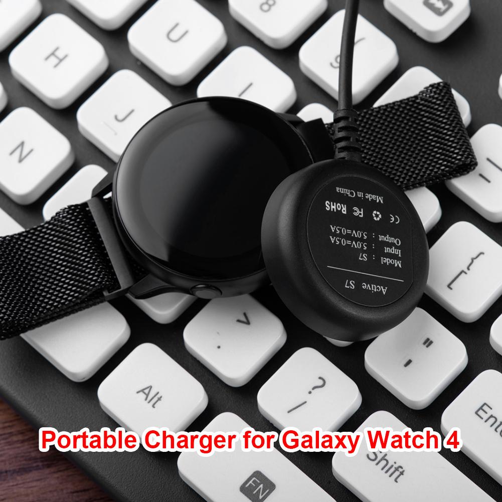 

Универсальный зарядный кабель, аксессуары для док-станции для Samsung Galaxy Watch 4/Classic 40, 44 мм, док-станция для зарядного устройства