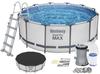 Piscina Estrutural 366X122 Cm Conjunto 9 em 1 Bestway 56420
