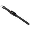 For Xiaomi Smart Band 8 PC Watch Case Integrated Ultra Fiber Leather Quick Release Watch Strap
