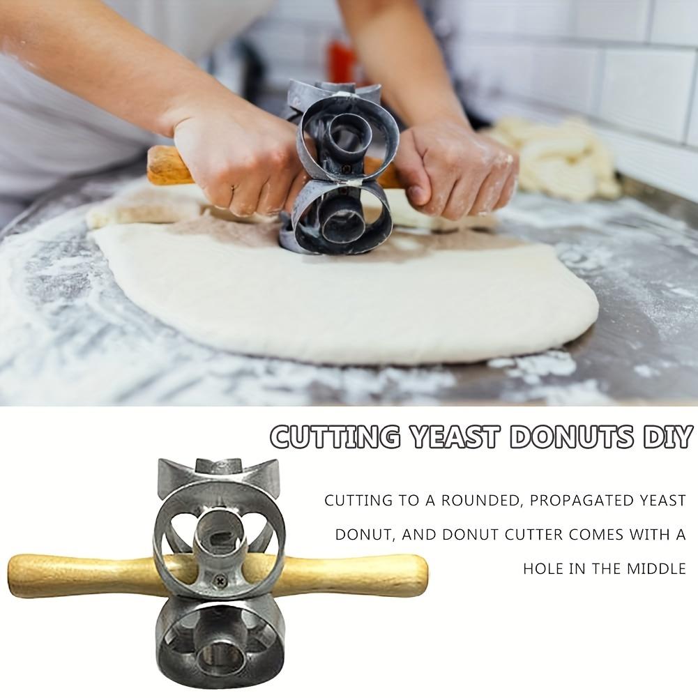 Efficient Tool For Cutting Doughnuts , Cookie Molds, Machine Pastry Dough Baking Rolling Pin Kitchen Cooking Tools