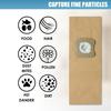 9pcs For Kirby G4/G5 Vacuum Cleaner Paper Dust Bag, Random Color Delivery
