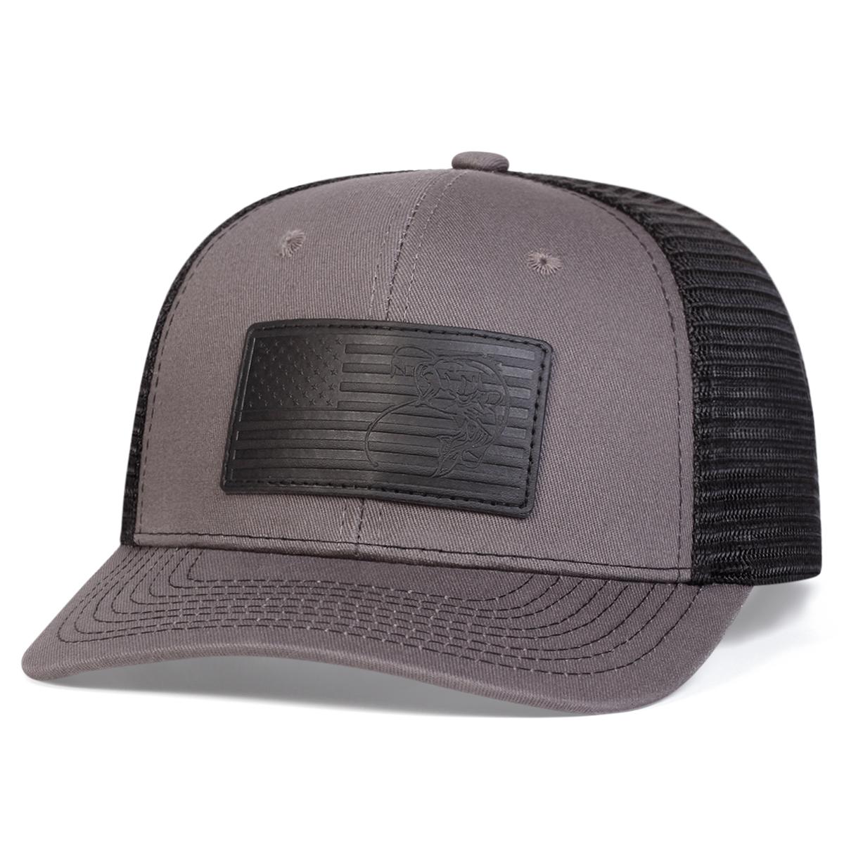 

1Piece Unisex Bubble Fish American Flag Leather Label Baseball Net Caps Spring And Summer Outdoor Adjustable Casual Hats Sunscre