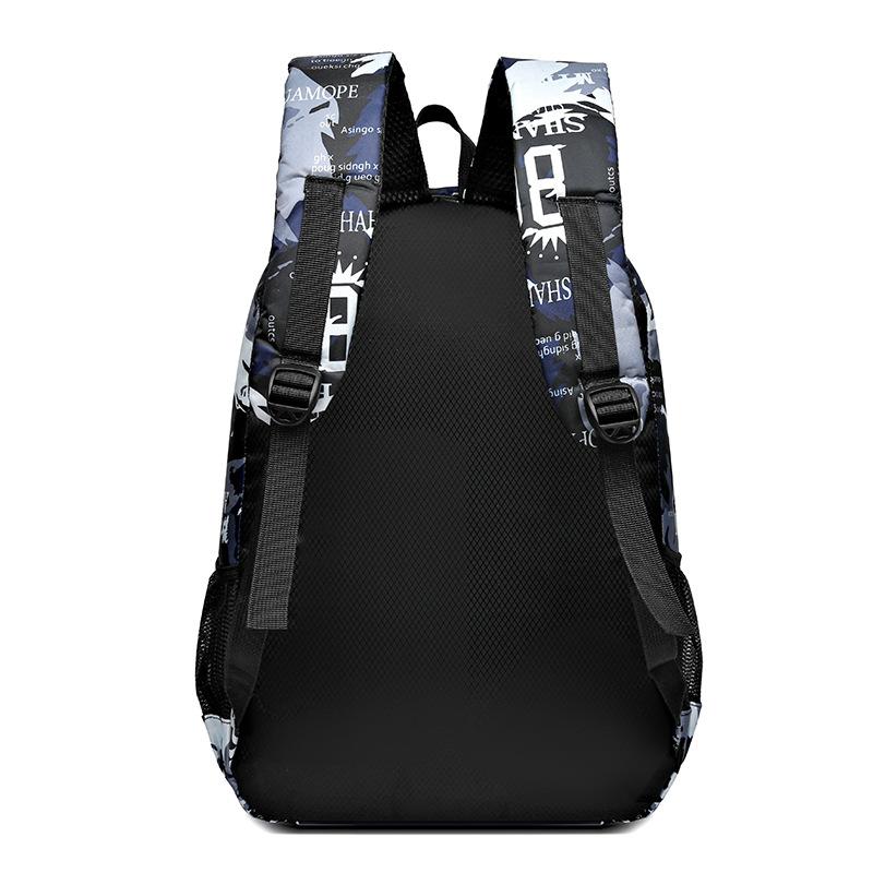 Backpack New Fashion Middle and High School Student School Bag Large Capacity Breathable Back Protection Casual Computer Backpack