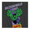 Marvel Comics Mens Incredible Dad Hulk Corner Box Heather Fathers Day T-Shirt