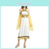 Stunning Arabian Goddess Costume For Halloween Party Stage Performance In Polyester Fabric