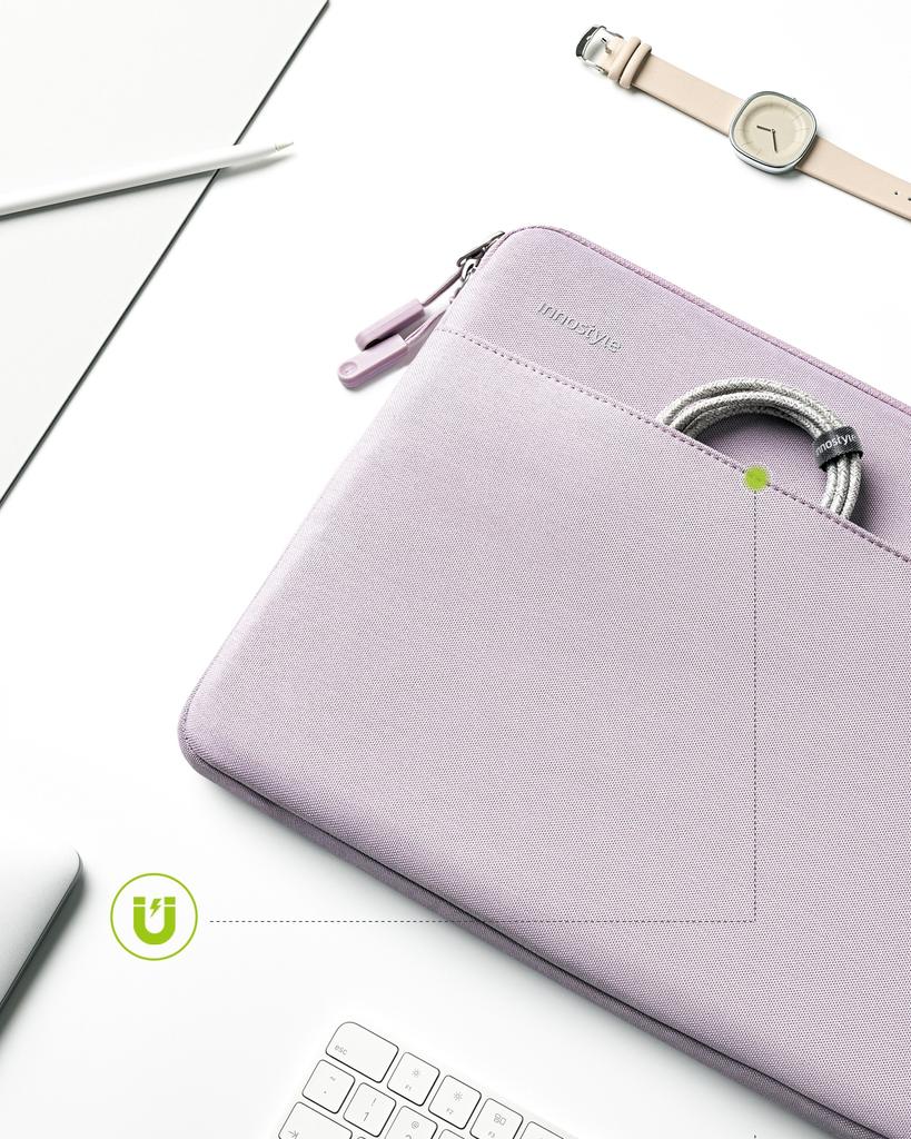Innostyle Laptop Bag 16" Waterproof Case Omniprotect Slim Purple