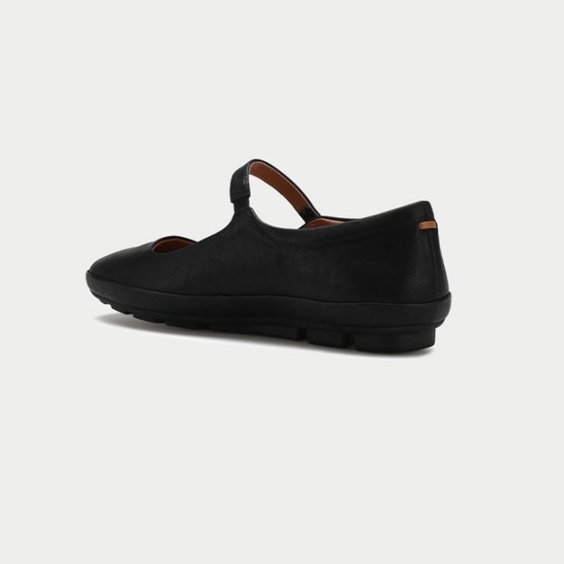 Thommcan Damen S Komfort Fahren Mary Jane Schwarz 8tmSe15S1m