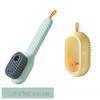 Multifunctional Liquid Shoe Cleaning Brush - Soft Bristle Press Tool for Shoes and Clothing
