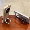 For Oppo Find X8 Ultra 5G Magnetic Case Rotating Kickstand Liquid Silicone PC Phone Cover Skin Touch
