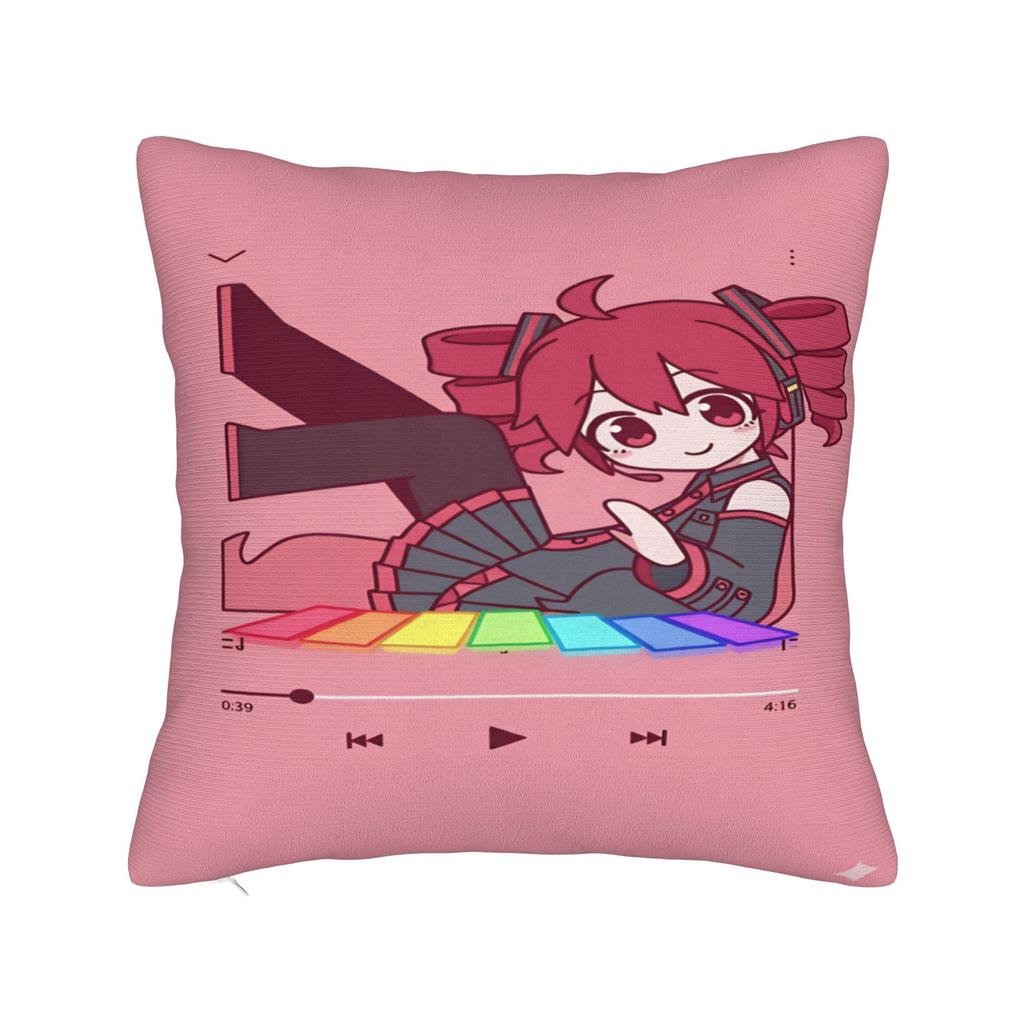 Teto Kasane Pillow Case  Soft Pillow Cover For Couch Sofa Bedroom Funny Pillowcases