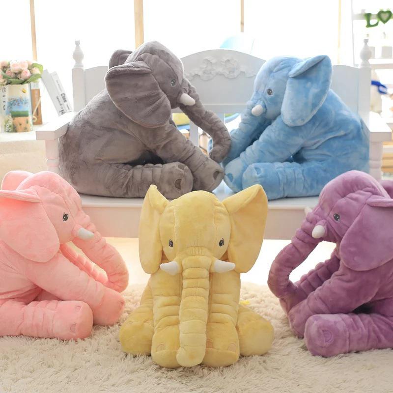 Plush Elephant Doll Sleep Pillow for Baby & Children