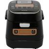 Iris Ohyama Rice Cooker IH 3 Cup Brand Measured Cooking with Calorie Calculation Function Rice Shop Umami Black RC-IA31-B