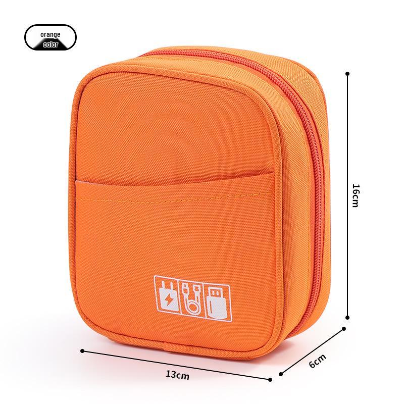 Portable Digital Storage Bag for Earphones, Charger, USB Cords & Accessories