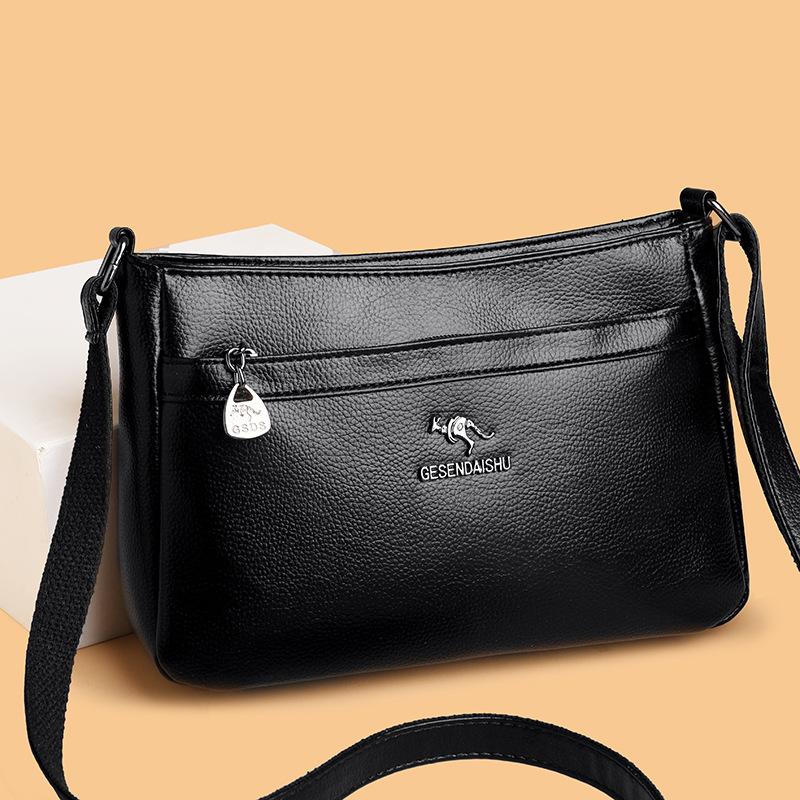 Single-shoulder Crossbody Bag, Classic and Simple, Fashionable for Middle-aged Mothers.