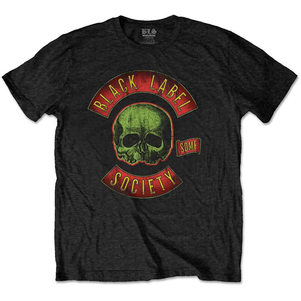 Black Label Society - Full Color Skull Logo - Black t-shirt XXXL