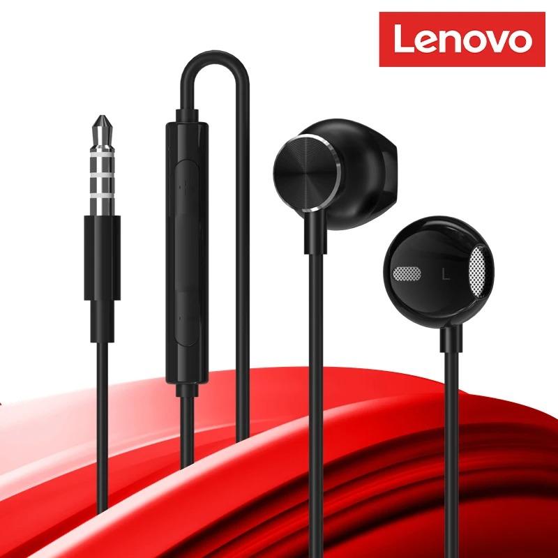 Originalt Lenovo TW16 Gaming Trådbundet Headset Subwoofer 9D Surroundljud Hifi-ljud Musikheadset Sport In-Line Semi-In-Ear Hörlurar