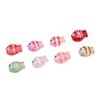 10pcs/set Handmade Craft Mini Fish Beads Cartoon Jewelry Making Material  DIY Accessories