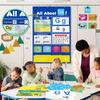 Interactive Alphabet Learning Chart With ABC Flash Cards For Preschool Kindergarten Homeschool Activity Education Toy