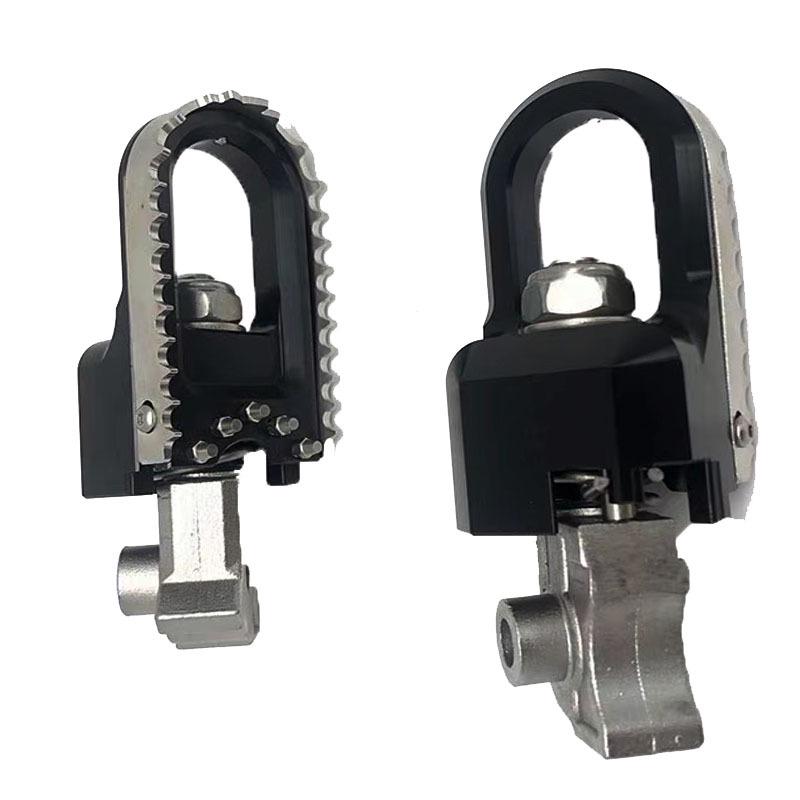 Compatible BMW R1200GS/R1250GS/ADV Water Bird Enlarged and Widened Foot Pegs with Brake Pad