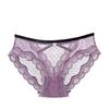 Wildness Sexy Lace Tanga Panties for Women, Low Waist Hollow Out Cross-Back Breathable Underwear