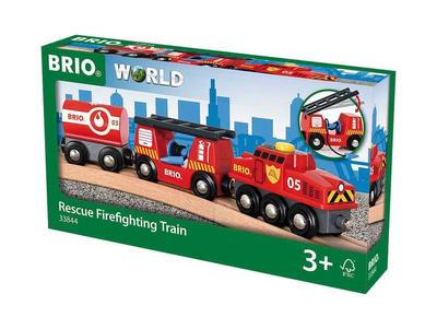 BRIO WORLD Rescue Cargo Train 33844
