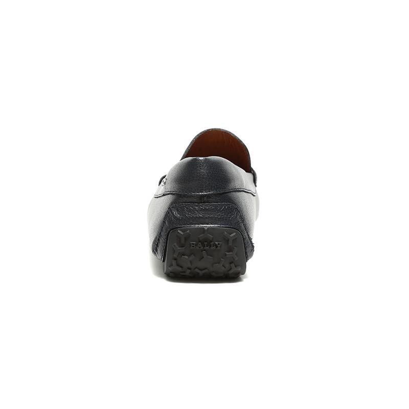 Bally Men's Pearce 306 Striped Leather Driving Loafers