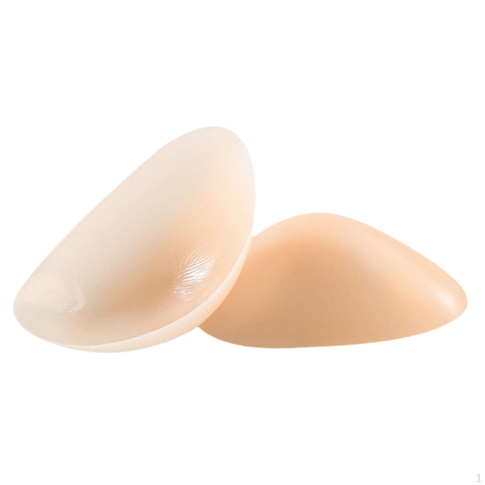 

1 Pair of Non-slip Shoulder Pads for Everyday Use, Washable 80g Light Brown